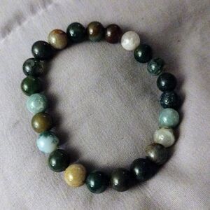 Amazonite Indian Agate 8mm Bracelet NWT